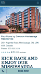 Mobile Screenshot of fourpointsmississaugameadowvale.com